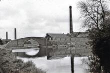 Bridge and  Paper Mill at  Kings Norton Junction
