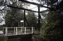 Stratford Canal. Bridge 26 (Sand Farm Drawbridge). 1979