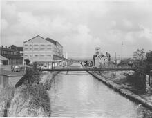 Stoke Works (ICI) North from Bridge 42, 12 April 1966