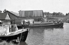 Former steam tug Worcester at Tardebigge New Wharf