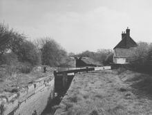 Tardebigge Flight above Bridge 49, Lock 31, 26 April 1968