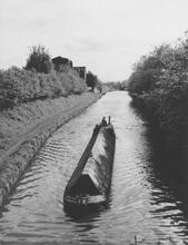 Gloucester Boat 'Bridget' on Tardebigge Flight between Lock 57 and 58, 10 May 1958