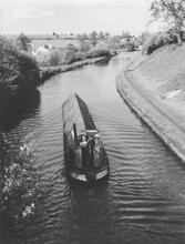 Gloucester Boat 'Bridget' on Tardebigge Flight between Lock 57 and 58, 10 May 1958