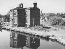 Kings Norton Junction, Bridge 72, Stratford Canal to the Right, 7 June 1965