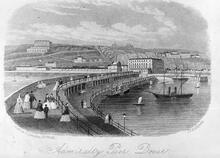 Dover Admiralty Pier 15th February 1869. (Ref: 031198)