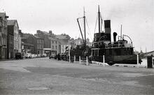 Ramsey, Isle of Man: Steam Vessel Ben Veen  (Ref: 048871)
