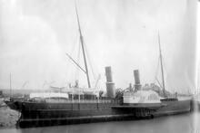 PS Paris at Newhaven July 1886. (Ref: 035064)