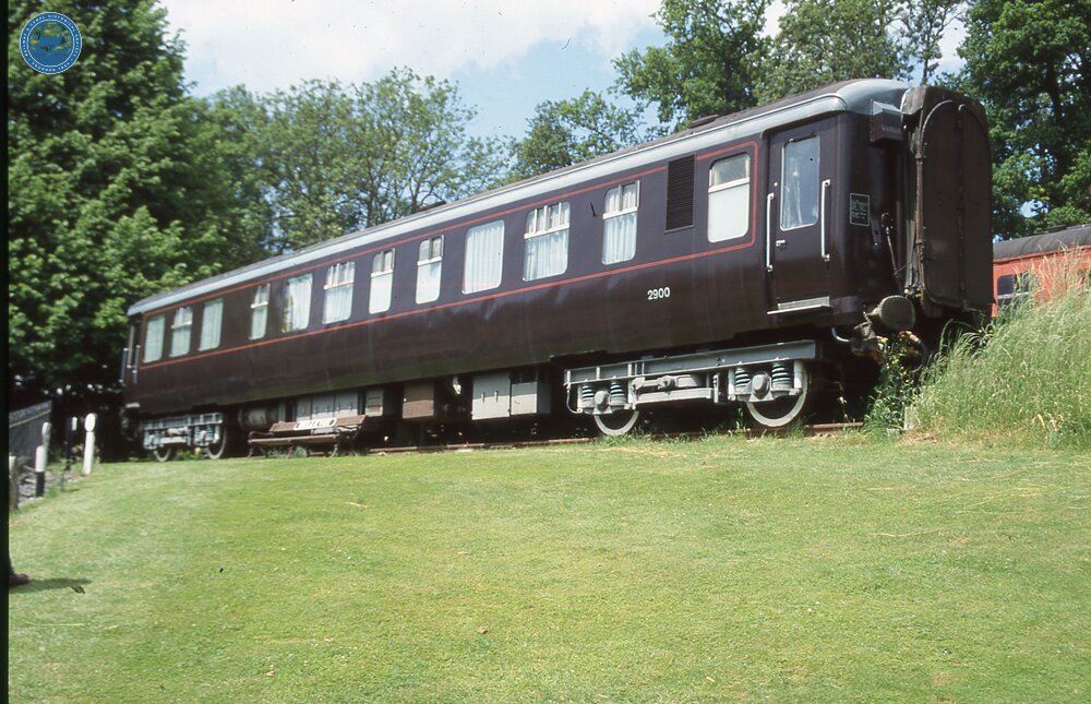Royal saloon M2900. . Fawley Hill Railway 8 June 2003  (Ref 017395E)  