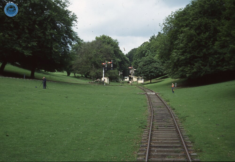 Bottom line. Fawley Hill Railway 8 June 2003  (Ref 017399E)