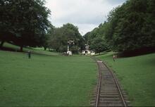 Bottom line. Fawley Hill Railway 8 June 2003  (Ref 017399E)