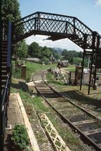 Looking down the bank. Fawley Hill Railway 8 June 2003  (rEF 017403E)