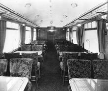 BR(S) Third Class Restaurant Car - Interior