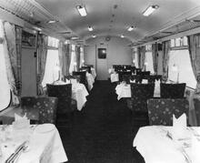 BR(S) First Class Restaurant Car - Interior