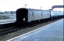 017125   GUV. 017125E S81_2 BR NPCS BG number  not visible. Moreton in Marsh 4 February 1981