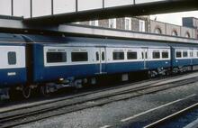 017141 BR Prototype DEMU Class 210 210001. . Worcester Shrub Hill 23 April 1983