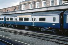 017142 BR Prototype DEMU Class 210 210001. . Worcester Shrub Hill 23 April 1983