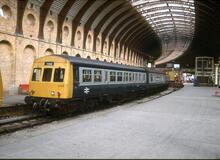 017231 BR DMU Class 101, WR Set no C853. York 21 March 198