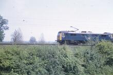 86216 BR Electric loco class 86, no 86216. Near Buckby Wharf 20 May 1975. (Ref: 017022)