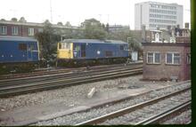 73119 BR Electro diesel Class 73/1 73119.  Woking 20 September 1983 (Ref: 017209)