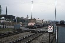 017325   Foster Yeoman train.  Hungerford 25 April 1989