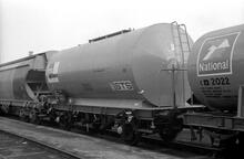 012142  TTV. TSL/STS 4-wheel tank wagon No. 21 RIV  70BR 078-5-110-8 UFH. Shildon Rail 150, 26 August 1975