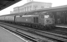 012787  50045. Class 50 Reading (MLN1 @ 35m 78ch) 29 November 1977 (Ref: 012787)