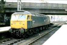 017172  47446 BR diesel electric loco, Class 47/4 47446. Carlisle  25 May 1983
