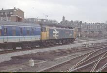 (Ref 017249E)   47424 BR diesel electric loco, Class 47/4 47424 “The Brontes of Howarth”. 