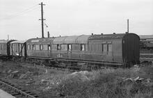 012314E 75_9_32 Coach PW Staff & Tool van DW150383 + GWR Mogo 12T DW126403