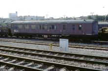 017195  BR CCE Staff and Dormitory coach DW150397, ex BTK W2232W built Met Camm 1950; lot 1732. . Reading  5 September  1983