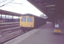 017246   BR DMU Class 105 DMBS TDB 977123 Route Learning car ex E51286. York 21 March 1989