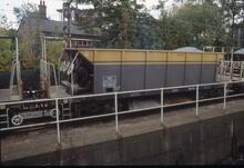 017344  BR 41t ballast hopper Seacow YGB DB940148 from Higginbottom Green. Macclesfield August/September 1993