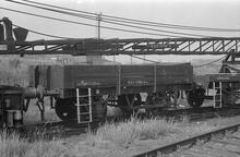 012086  Rugby (LEC1 @ approx 82m 50ch). Research Department. 12 ton Match wagon ADM723341 ZSR. 8 August 1975