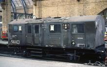 017153  Train heating van ADE321072. Kings Cross 27 April 1983