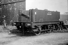 Water Tank based on an ex-LNWR locomotive tender used to supply water to remote locations on the Cromford & High Peak Railway.