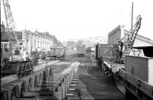 012249E 75_7_32 Worcester Wagon repair yard CraneWagons