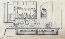 017258 Arrangement of elctrical gear in steel fireproof car