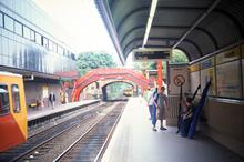 South Gosforth station (BTN @ 2m 32ch) on Tyne & Wear Metro