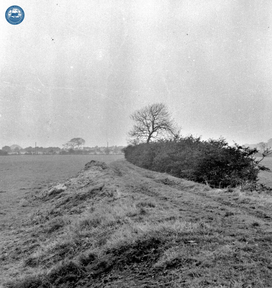 Tibshelf (3). Bridge House Farm. Looking North from farm. October 1965