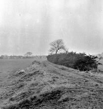 Tibshelf (3). Bridge House Farm. Looking North from farm. October 1965