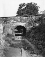 Smithy House tramroad. Little Eaton Bridge. 29 September 1908