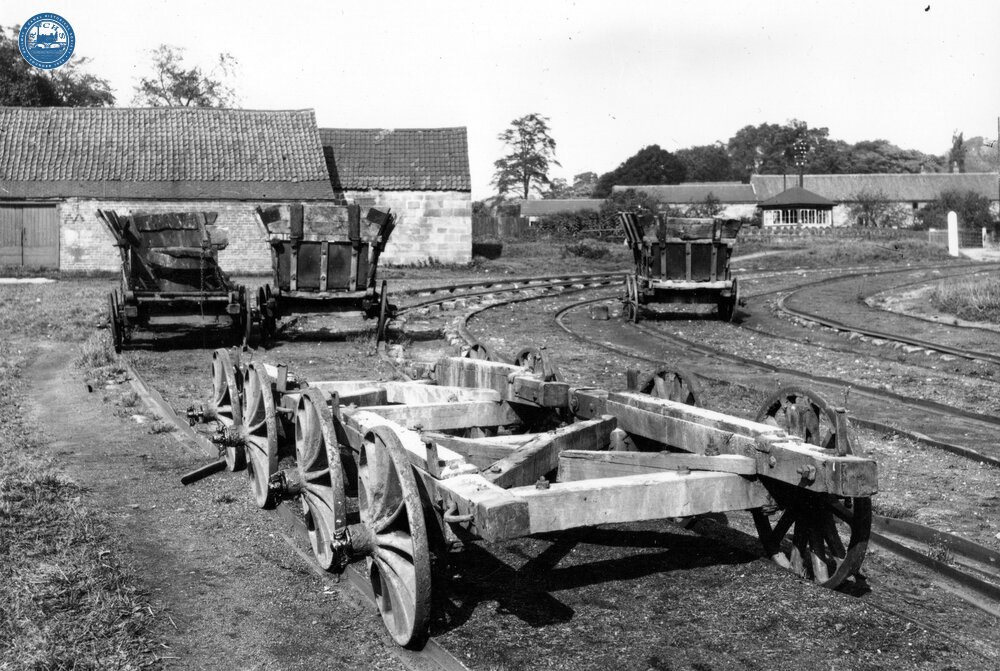 Smithy House Tramroad (Little Eaton Gangway). Little Eaton, Canal Wharf. 26 October 1917