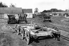 Smithy House Tramroad (Little Eaton Gangway). Little Eaton, Canal Wharf. 26 October 1917