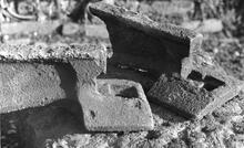 Mansfield & Pinxton Railway. Old Fishbelly Rail (2a)