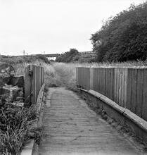 Mansfield & Pinxton Railway. Commencement of the railway at Pinxton South Station. August 1962 (5)