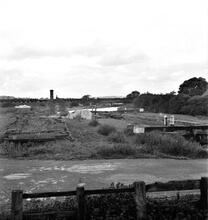 Newmanleys Mill (1). Site of old wooden way from Erewash Canal at Shipley Lock. July 1947