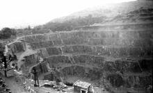 Penrhyn Slate Quarries. 03 August 1954