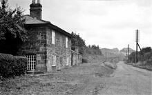 Ruabon Brook Tramway. Abernant. Weighbridge House, looking north. 11 September 1936 (5)