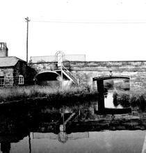Ruabon Brook Canal. Trevor. Tramroad and canal Bridge near to Capel Bryn Seion. 25 June 1949 (3)