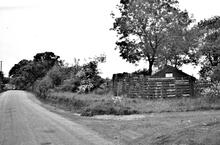 Lancaster Canal Company, Preston & Walton Summit Tramroad.  Site of Kellett Lane level crossing. 6 June 1936 (15)